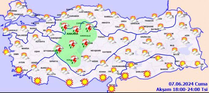 Meteoroloji'den 13 il için kuvvetli yağış uyarısı! Sel, sağanak, yıldırım ve dolu… - Resim: 20